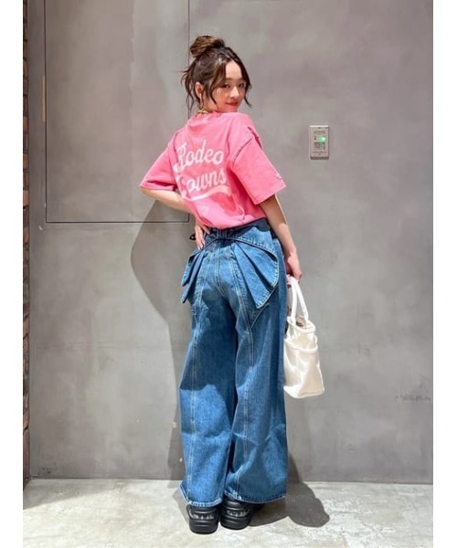 ビッグリボンデニムパンツ（デニムパンツ）｜RODEO CROWNS WIDE BOWL