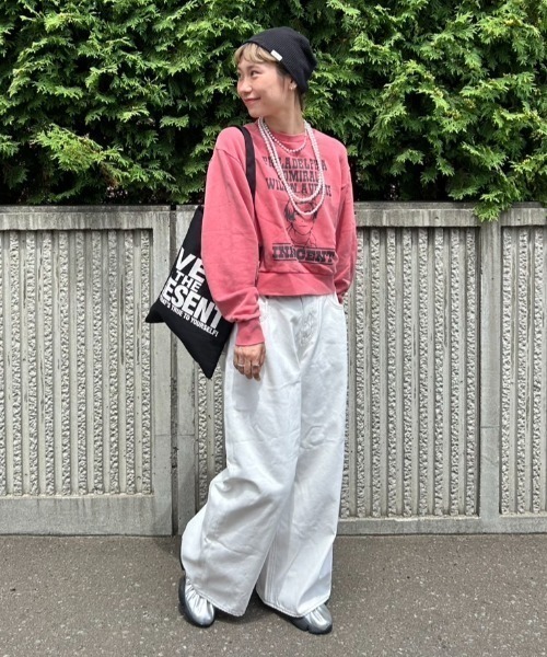 ビッグリボンデニムパンツ（デニムパンツ）｜RODEO CROWNS WIDE
