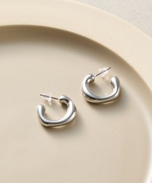 COLONY 2139 | ニュアンスカールメタルピアス(ピアス（両耳用）)