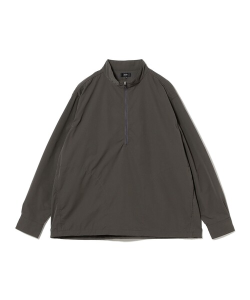 BEAMS(ビームス)の「撥水 ワイドフィット プルオーバーシャツ(シャツ/ブラウス・メンズ・ブラック/チャコールグレー/ベージュ・L/M/S/XL)」の1枚目の写真