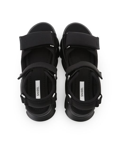 SNIDEL（スナイデル）の「ソフトスニーカーソールサンダル（サンダル・レディース・アイボリー/ブラック/ブラウン・S/M/L）」の10枚目の写真