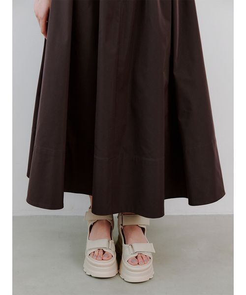 SNIDEL（スナイデル）の「ソフトスニーカーソールサンダル（サンダル・レディース・アイボリー/ブラック/ブラウン・S/M/L）」の5枚目の写真