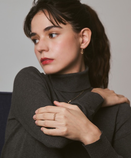 agete（アガット）の「K5ダイヤモンドリング（リング・レディース・ゴールド系その他・#15/#13/#11/#9）」の2枚目の写真