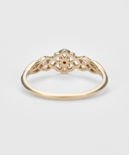 agete（アガット）の「K5ダイヤモンドリング（リング・レディース・ゴールド系その他・#15/#13/#11/#9）」の4枚目の写真