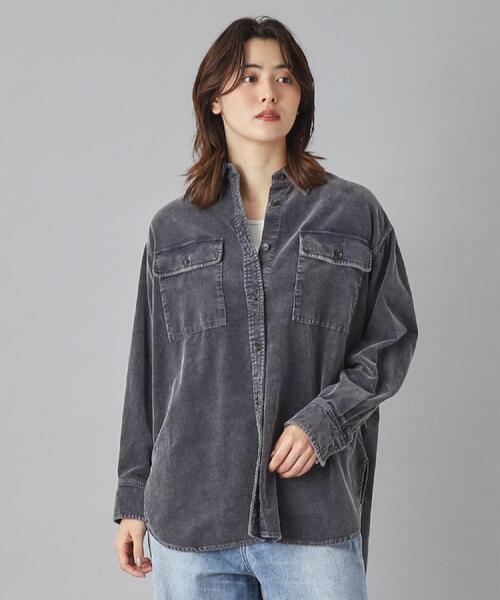 セール】【洗える/抜け感】コーデュロイガーメントダイシャツ（シャツ