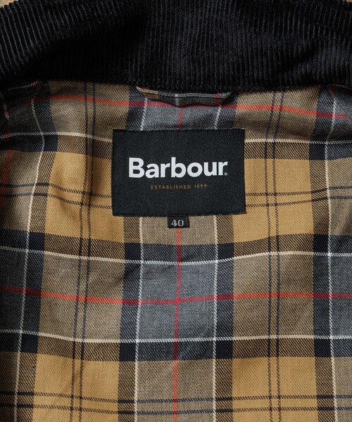 Barbour（バブアー）の「Barbour/バブアー 別注 TRANSPORT BLOUSON（ブルゾン・メンズ・ブラック/ブラウン/セージグリーン・38/40/42）」の8枚目の写真