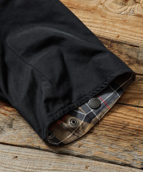 Barbour（バブアー）の「Barbour/バブアー 別注 TRANSPORT BLOUSON（ブルゾン・メンズ・ブラック/ブラウン/セージグリーン・38/40/42）」の13枚目の写真