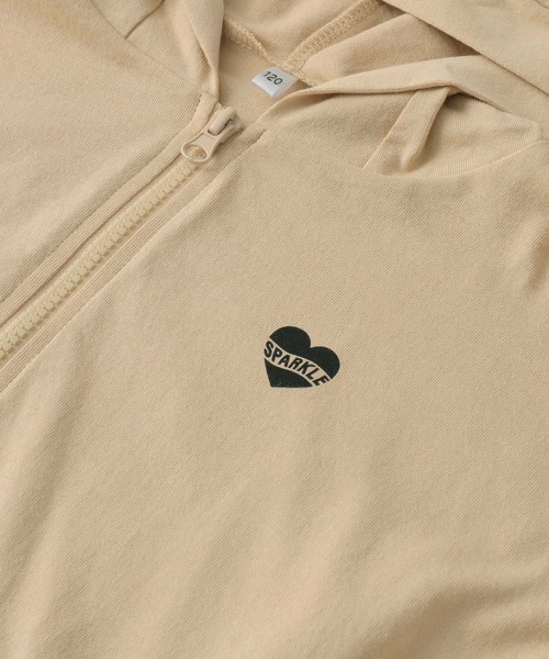 coca（coca）（コカ）の「キッズ　クマみみジップアップパーカー（パーカー・キッズ・ホワイト/ベージュ・150/140/130/120）」の22枚目の写真