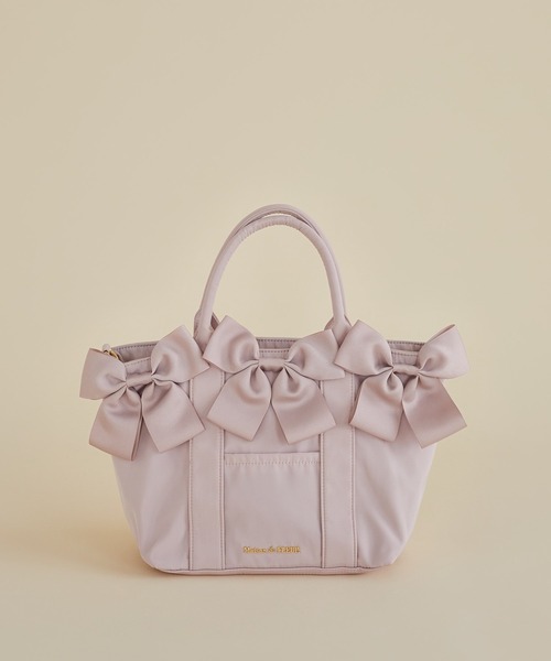 ボリュームリボン2Wayトートバッグ（トートバッグ）｜Maison de FLEUR