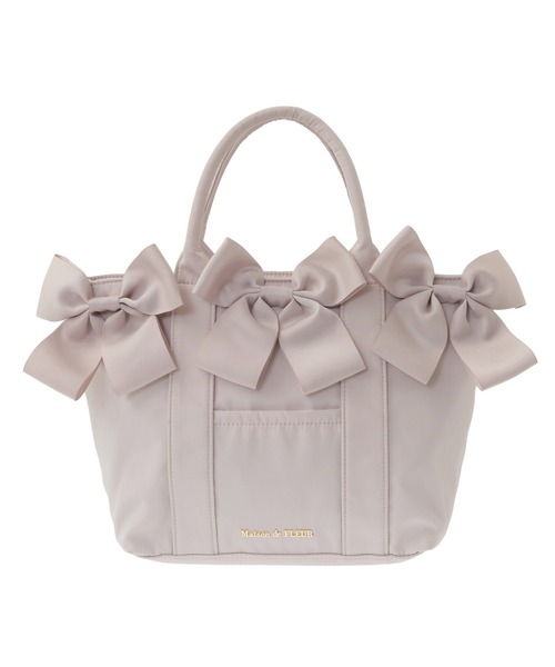 ボリュームリボン2Wayトートバッグ（トートバッグ）｜Maison de FLEUR