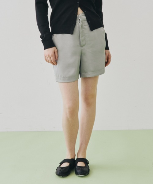 セール】サテンショートパンツ/セットアップ（その他パンツ）｜FUULLY