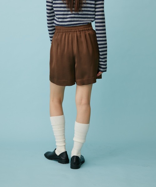 サテンショートパンツ サテンショートパンツ/セットアップ（その他パンツ）｜FUULLY STUDIO