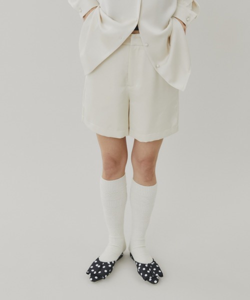 セール】サテンショートパンツ/セットアップ（その他パンツ）｜FUULLY