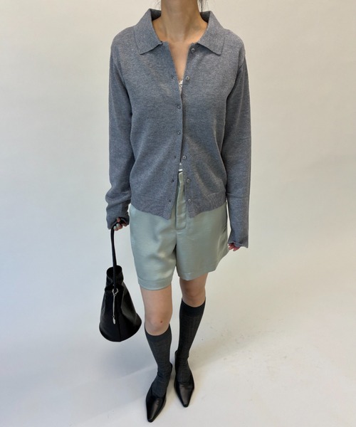 サテンショートパンツ/セットアップ（その他パンツ）｜FUULLY STUDIO