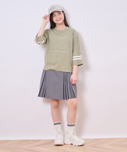 セール】ボタンプリーツスカパン（スカート）｜pom ponette junior