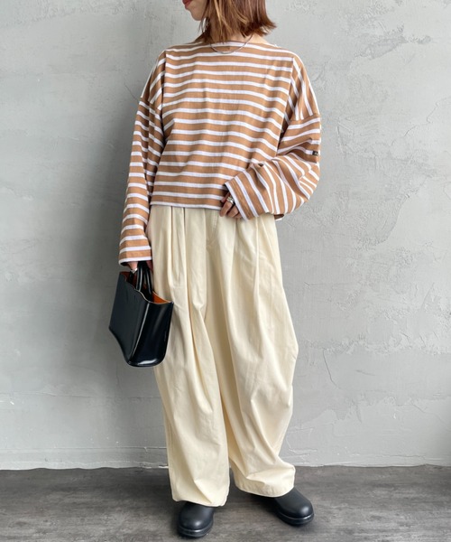 mizuiro ind/ミズイロインド] 別注 コーデュロイ ワイドカーゴ