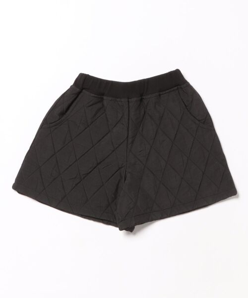 TARKER(ターカー)の「【ジュニアあり】キルトジャガードショートパンツ(その他パンツ・キッズ・ブラック/オフホワイト・150/140/130/120/110/100/90)」の1枚目の写真