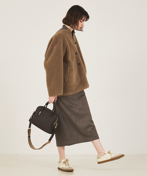 LOWELL things（ロウェル　シングス）の「Jaunt/レザー2WAYボストン（ボストンバッグ・レディース・イエロー/ブラウン/ブラック・フリー）」の8枚目の写真