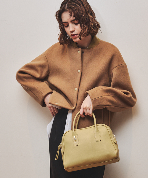 LOWELL things（ロウェル　シングス）の「Jaunt/レザー2WAYボストン（ボストンバッグ・レディース・イエロー/ブラウン/ブラック・フリー）」の10枚目の写真