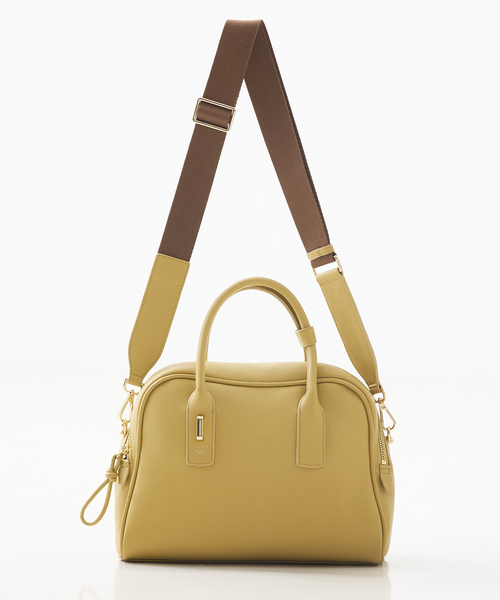 LOWELL things（ロウェル　シングス）の「Jaunt/レザー2WAYボストン（ボストンバッグ・レディース・イエロー/ブラウン/ブラック・フリー）」の15枚目の写真