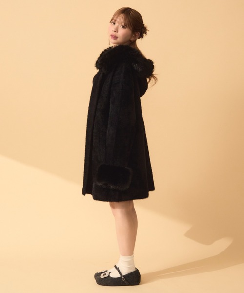 セール】ファー付きロングコート（その他アウター）｜TITTY&CO.（ティ