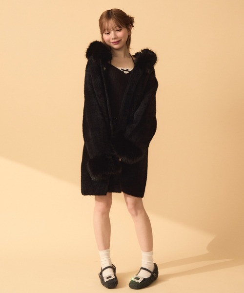 secret agents ファー付きロングコート secret agents ファー付きロングコート 楽天市場】フェイク