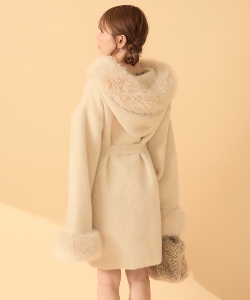ファー付きロングコート（その他アウター）｜TITTY&CO.（ティ