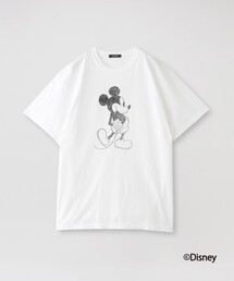【ミッキーマウス / LOVELESS限定】プリントTシャツ(バックスタイル)