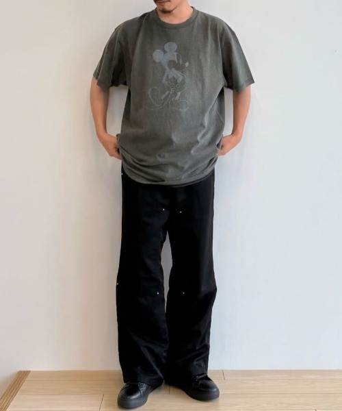 LOVELESS（ラブレス）の「【ミッキーマウス / LOVELESS限定】プリントTシャツ(バックスタイル)（Tシャツ/カットソー・メンズ・ブラック/ホワイト・XL/XXL）」の6枚目の写真