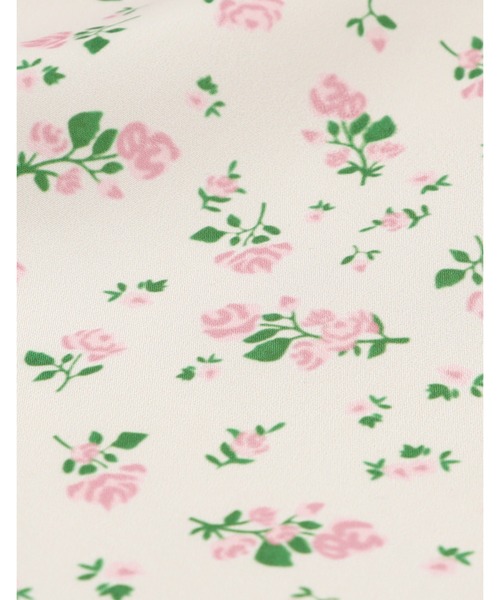 Little sunny bite（リトルサニーバイト）の「floral mini dress（Tシャツ/カットソー・レディース・ホワイト/ブラック/ピンク・SMALL/MEDIUM）」の7枚目の写真