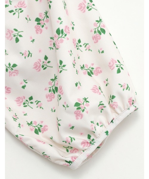 Little sunny bite（リトルサニーバイト）の「floral mini dress（Tシャツ/カットソー・レディース・ホワイト/ブラック/ピンク・SMALL/MEDIUM）」の8枚目の写真