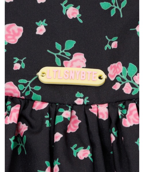 Little sunny bite（リトルサニーバイト）の「floral mini dress（Tシャツ/カットソー・レディース・ホワイト/ブラック/ピンク・SMALL/MEDIUM）」の13枚目の写真