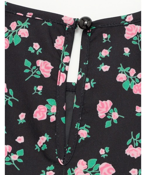 Little sunny bite（リトルサニーバイト）の「floral mini dress（Tシャツ/カットソー・レディース・ホワイト/ブラック/ピンク・SMALL/MEDIUM）」の17枚目の写真