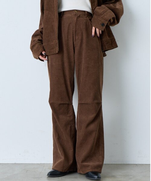 セール】【UNISEX/2サイズ展開/SETUP対応】コーデュロイニータック