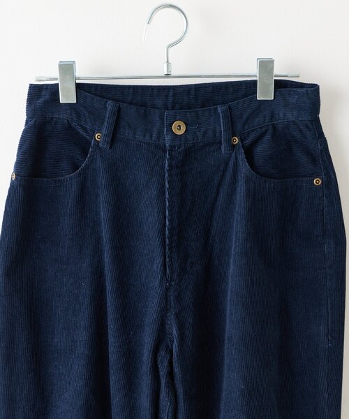 Kastane（カスタネ）の「【UNISEX/2サイズ展開/SETUP対応】コーデュロイニータックパンツ（その他パンツ・レディース・ブラウン/ネイビー・2/1）」の18枚目の写真