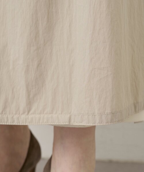 Whim Gazette（ウィムガゼット）の「ロングトレンチコート（トレンチコート・レディース・ベージュ/モカ・FREE）」の16枚目の写真