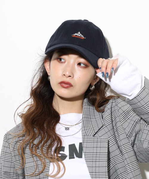 セール】ワンポイント刺繍 ロングバイザーキャップ（キャップ）｜Sense