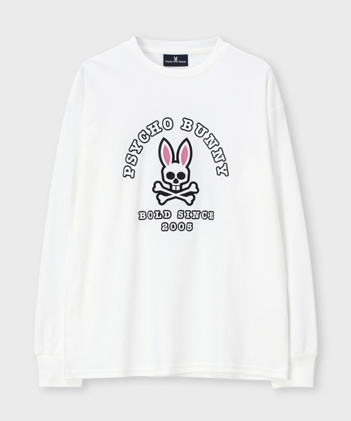 Psycho Bunny(サイコバニー)の「【20th Anniversary】アニバーサリーリミテッドエディション ロングスリーブTシャツ(Tシャツ/カットソー・メンズ・ブラック/ホワイト・SMALL/MEDIUM/LARGE/X-LARGE)」の7枚目の写真