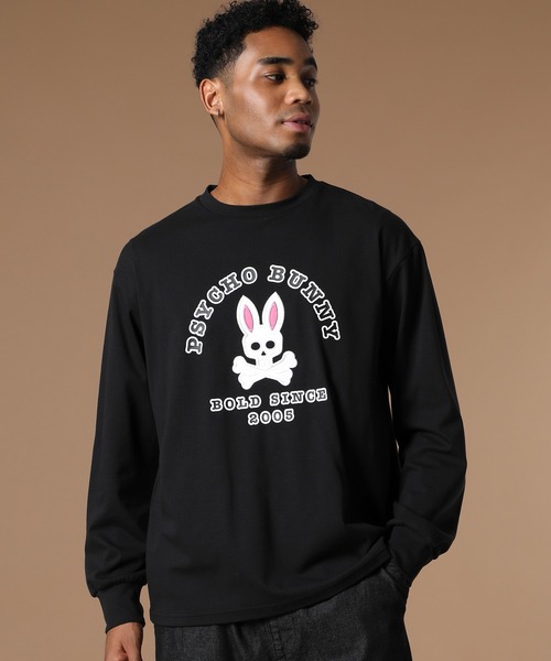 Psycho Bunny(サイコバニー)の「【20th Anniversary】アニバーサリーリミテッドエディション ロングスリーブTシャツ(Tシャツ/カットソー・メンズ・ブラック/ホワイト・SMALL/MEDIUM/LARGE/X-LARGE)」の14枚目の写真
