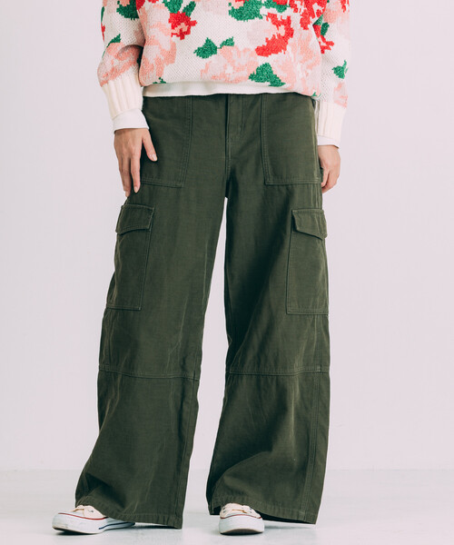 セール】Freada/フリーダ ミリタリーワイドパンツ（その他パンツ