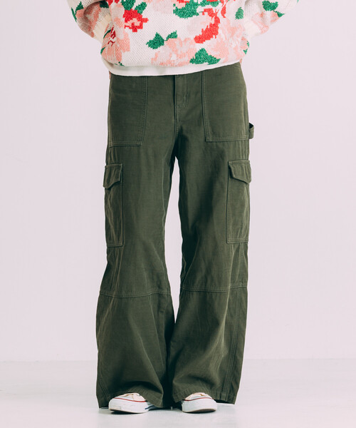 セール】Freada/フリーダ ミリタリーワイドパンツ（その他パンツ