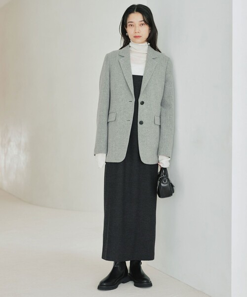 size SHORTあり］ウーリー テーラード ジャケット（テーラード