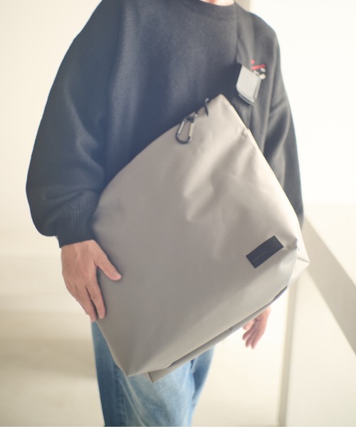ADAM PATEK(アダムパテック)の「ADAMPATEK/water repellent shoulder big bag 2nd/撥水ショルダービッグバッグ(ショルダーバッグ・メンズ・ブラック/ネイビー/カーキ/グレー系・FREE)」の11枚目の写真