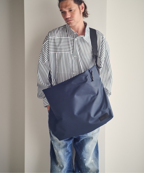 ADAM PATEK(アダムパテック)の「ADAMPATEK/water repellent shoulder big bag 2nd/撥水ショルダービッグバッグ(ショルダーバッグ・メンズ・ブラック/ネイビー/カーキ/グレー系・FREE)」の17枚目の写真