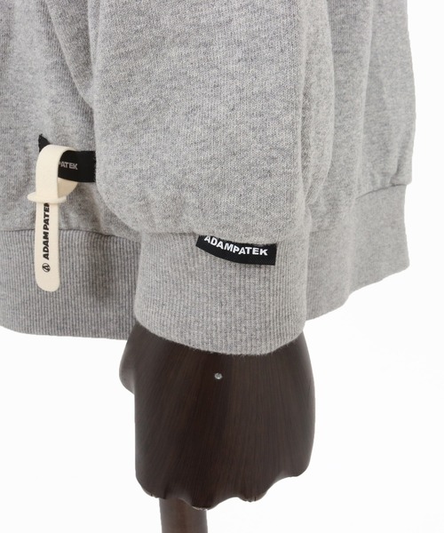 ADAM PATEK(アダムパテック)の「【ADAMPATEK/アダムパテック】Frankenstein portrait crewneck スウェット(スウェット・レディース・ブラック/グレー・2/1)」の18枚目の写真