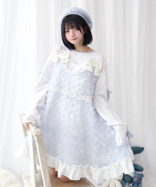 セール】Whinny/きらめいたふりりんワンピちゃん（ワンピース