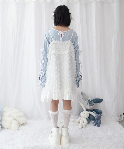 りんちゃん　くま耳ボアフリルワンピース2点セット IMG_8511.jpeg