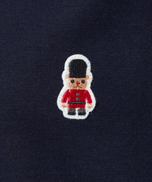 MACKINTOSH PHILOSOPHY（ﾏｯｷﾝﾄｯｼｭ ﾌｨﾛｿﾌｨｰ）の「バッキンガムベア コットンポンチカーデ（カーディガン/ボレロ・レディース・レッド系その他2/ベージュ系その他/ダークネイビー・38）」の11枚目の写真