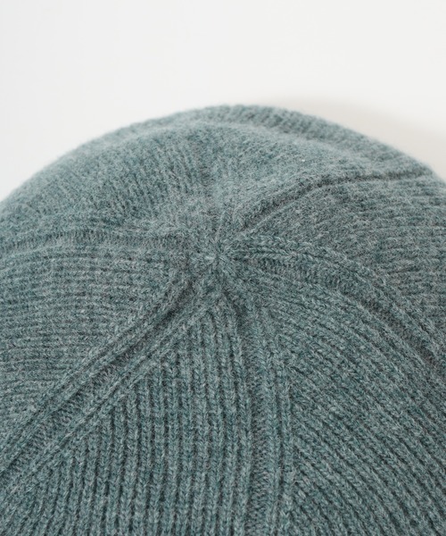 Sense of Grace(センスオブグレース)の「リブ編み サーモニットベレー(ハンチング/ベレー帽・メンズ・グレー/ブラック/ライトブルー/ブラウン・FREE)」の9枚目の写真