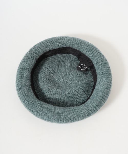 Sense of Grace(センスオブグレース)の「リブ編み サーモニットベレー(ハンチング/ベレー帽・メンズ・グレー/ブラック/ライトブルー/ブラウン・FREE)」の11枚目の写真